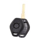 Coque de clé vocoste pour bmw télécommande 3 boutons avec lame boîte rechange Coque de clé vocoste pour bmw télécommande 3 boutons avec lame boîte rechange
