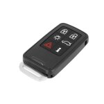 Coque de cl� vocoste pour volvo xc60 xc70 s60 s80 v60 v70 plip t�l�commande 6 boutons avec lame kr55wk49264 ...