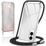 Coque avec cordon pour samsung galaxy s25 edge collier r�glable t�l�phone �tui portable lanyard case ...