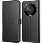 Coque pour honor magic 6 lite pochette etui housse cuir � clapet avec fermeture magn�tique et multifonction ...