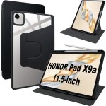 Coque avec honor pad x9a etui housse pivotante � 360 degr�s avec support / fente pour stylo pliable cuir ...
