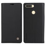 Coque pour huawei y6 2018 / honor 7a etui premium housse en cuir protection rabat clapet case porte carte ...