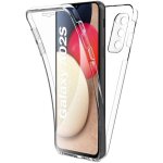 Coque intégrale 360° - compatible samsung galaxy a02s ? double protection transparente Coque intégrale 360° - compatible samsung galaxy a02s ? double protection transparente