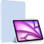 Coque pour ipad air 11 - e. f. connection - mod�le 2024 / 2025 - protection anti - rayures - veille - ...