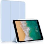 Coque pour ipad air 3 / pro 105 - bleu - protection anti - rayures - veille - r�veil auto - support pliable ...