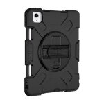 Coque pour ipad - eiger - air 11 2024 / pro 11 2018 - renforc�e 3m - stand 360� - anti - poussi�re