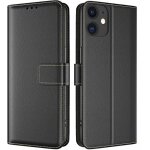 Coque pour iphone 11 coque etui avec porte carte � rabat clapet portefeuille en cuir pochette magn�tique ...