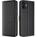 Coque pour iphone 12 / iphone 12 pro coque etui avec porte carte � rabat clapet portefeuille en cuir ...