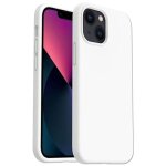 Coque iphone 13 6. 1 protection silicone gel souple ultra fine - blanc - yuan yuan