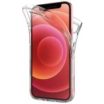 Coque pour iphone 13 mini 5. 4 - housse etui 360 silicone protection intgrale transparent 2 parties ...