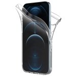 Coque pour iphone 13 pro 6. 1 - housse etui 360 silicone protection intgrale transparent 2 parties avant ...
