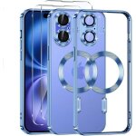 Coque magsafe antichocs - iphone 16 - bleu - protection intégrale - vitres en verre trempé - Élégante ... Coque magsafe antichocs - iphone 16 - bleu - protection intégrale - vitres en verre trempé - Élégante ...