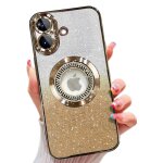 A coque pour iphone 17 coque paillet�es �tui de t�l�phone magn�tique bo�tier avec film protecteur dobjectif ...
