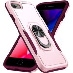Coque iphone se (4. 7) protection antichoc qualit� militaire anneau support m�tallique support voiture ...