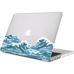 Coque pour macbook air 13 pouces m5 m4 m3 m2 2026 2025 2024 2022 protection rigide slim avec fente a�ration ...
