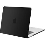 Coque - macbook air - 15 pouces - compatible m4 m3 m2 - touch id - ultra - mince - noir