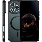 Coque magn�tique pour honor 400 lite 5g kal?translucide mat arri�re�tui fin antichoc compatible magsafenoir ...