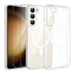 Coque magn�tique compatible avec magsafe pour samsung galaxy s23 5g avec 2 vitre verres tremp�s transparent ...