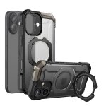 Coque magsafe - supcase - iphone 17 - antichoc 4. 5m - b�quille int�gr�e - noir