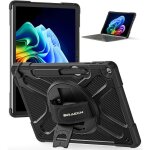 Coque pour microsoft surface pro 12 pouces 2025 housse de robuste avec support rotatif � 360� et dragonne ...