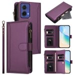 Coque pour motorola edge 50 fusion / moto g85 6. 7 housse etui � rabat en cuir pu fermeture magn�tique ...
