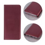 Coque pour motorola moto g05 / e15 - etui housse portefeuille fermeture magn�tique marron