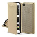 Coque pour motorola moto g15 / g15 power - etui housse portefeuille fermeture magn�tique dor�