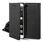 Coque pour motorola moto g15 / g15 power - etui housse portefeuille fermeture magntique noir