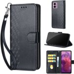 Coque pour motorola moto g24 / g04 6. 56etui protection housse en cuir pu [emplacements cartes] pochette ...