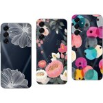 Coque - novago - samsung galaxy a16 4g / 5g - gel tpu souple - lot de 3 - motifs tendance
