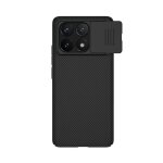 Coque pour poco x6 pro 5g - nillkin - camshield - noir - cache camra - protection chocs