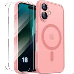 Coque de protection - booling - iphone 16 - rose - antichoc - protection cam�ra