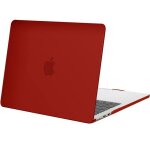 Coque de protection pour macbook air - rouge - antichoc - antid�rapant - rigide - 13 pouces