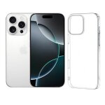 Coque de protection souple silicone transparente pour iphone 16 pro 6. 3 - yuan yuan -