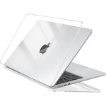 Coque rigide - macbook air - m2 m3 m4 - 15 pouces - cristal clair - protection optimale
