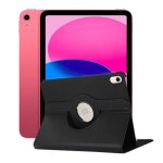 Coque rotative 360 noir pour ipad 10 (10e gnration 2022) - housse etui protection portrait paysage ...