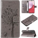 Coque pour samsung galaxy a14 5g / 4g etui housse coque en cuir avec motif porte carte portefeuille � ...
