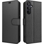 Coque pour samsung galaxy a15 4g / 5g housse etui portefeuille cuir multifonction fermeture magn�tique ...