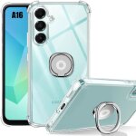 Coque de protection - booling - pour samsung galaxy a16 4g / 5g - silicone transparent - support réglable ... Coque de protection - booling - pour samsung galaxy a16 4g / 5g - silicone transparent - support réglable ...