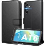 Techta coque pour samsung galaxy a16 5g / 4g [ verre tremp� protection * 1 ][ premium pu ] [ pochette ...