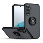 Coque pour samsung galaxy a16 etui de tlphone portable en silicone transparent mat avec support de ...
