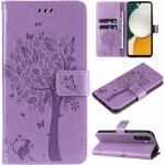 Coque pour samsung galaxy a34 5getui housse coque en cuir avec motif porte carte portefeuille � rabat ...