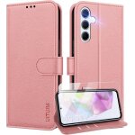 Coque pour samsung a35 5getui protection housse premium en cuir pu [emplacements cartes] pochette flip ...