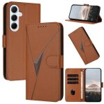 Coque pour samsung galaxy a36 5g / a56 5g housse pu cuir[emplacements cartes][magn�tique]flip casemarron ...