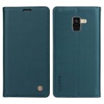 Coque pour samsung galaxy a8 2018housse etui portefeuille premium en cuir pu leather flip magn�tique ...
