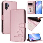 Coque samsung galaxy note 10 plus �tui de t�l�phone anti - skimming petit panda - rose multicolore housse ...