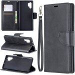 Coque samsung galaxy note 10 plus luxe �tui portefeuille magn�tique en cuir avec dragonne et porte - ...