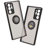 Coque pour samsung galaxy note 20 ultra / note 20 ultra 5g - techsuit glinth - noir