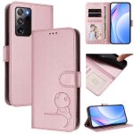 Coque samsung galaxy note 20 ultra �tui de t�l�phone anti - skimming petit panda - rose multicolore housse ...