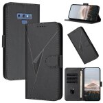 Coque pour samsung galaxy note 9 6. 4coque etui protection housse premium en cuir pu[magn�tique]?noir ...